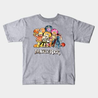 Vintage Fraggle Rock Kids T-Shirt